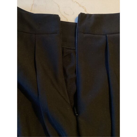 Dolce Vita Collection Pleated Black Skort Sz 34 Academia Classic - Picture 4 of 6